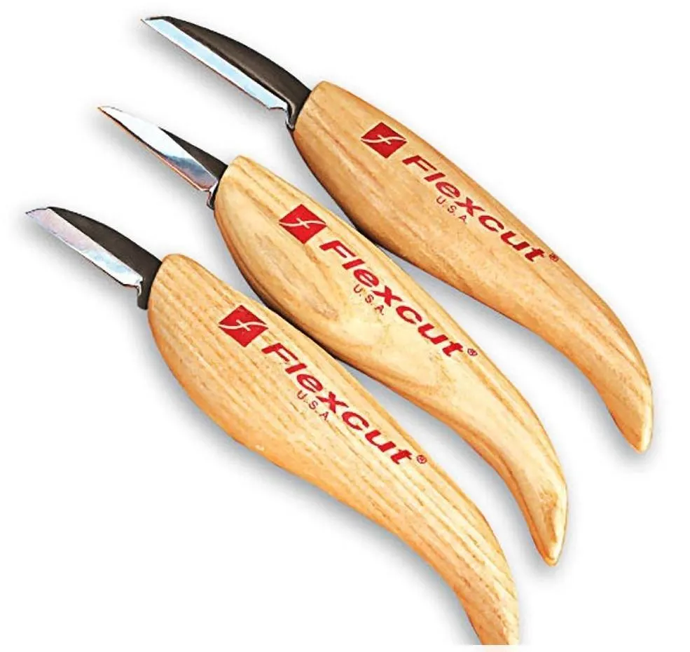 Flexcut Tool Co 3 Knife Carving Set