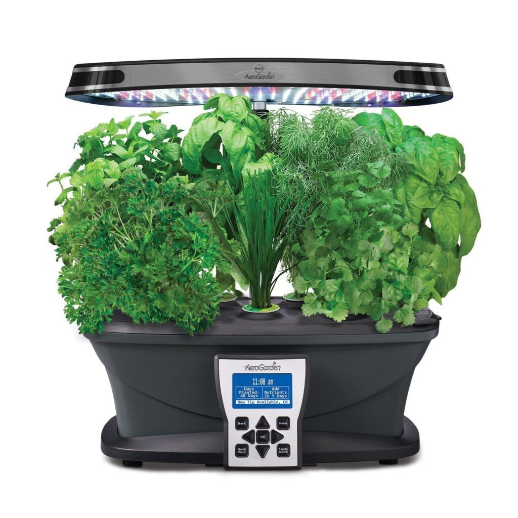 Miracle-Gro AeroGarden Ultra LED Indoor Garden with Gourmet Herb Seed Kit