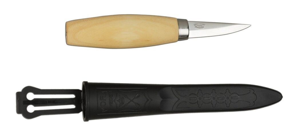 Morakniv Wood Carving 120 Knife with Laminated Steel Blade, 2.35-Inch