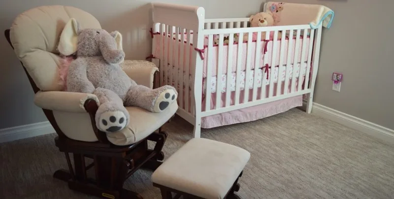 Baby Glider and Ottoman Sets