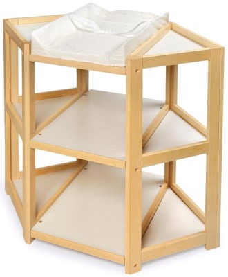 Badger Basket Corner Diaper Changing Table