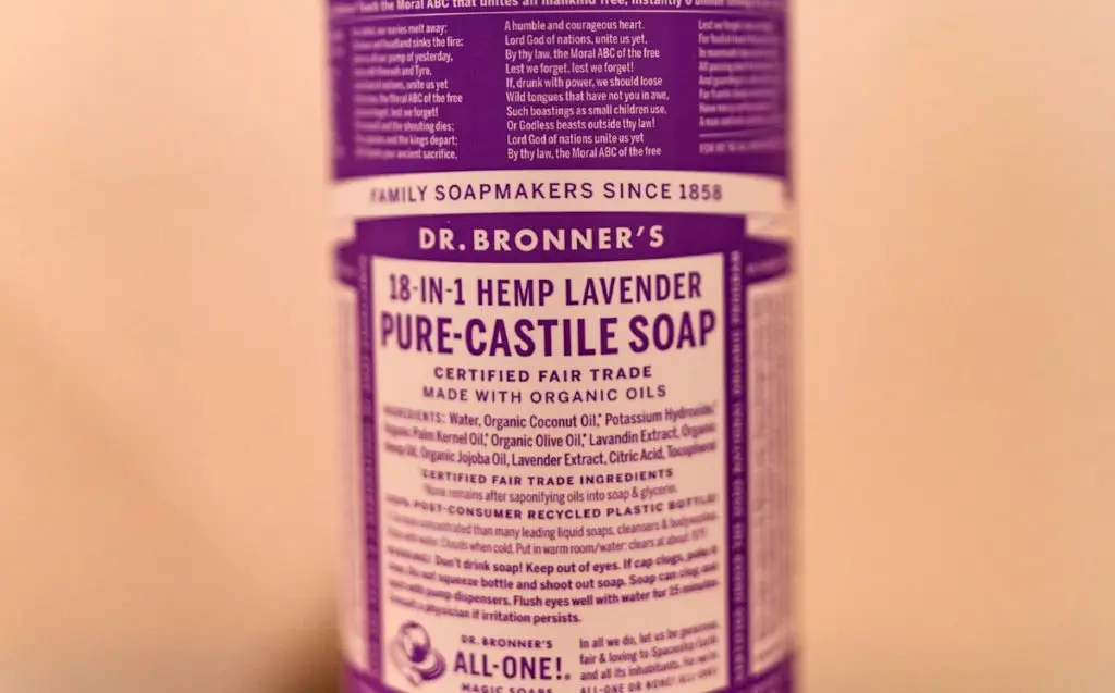 Bronners Castile Soap