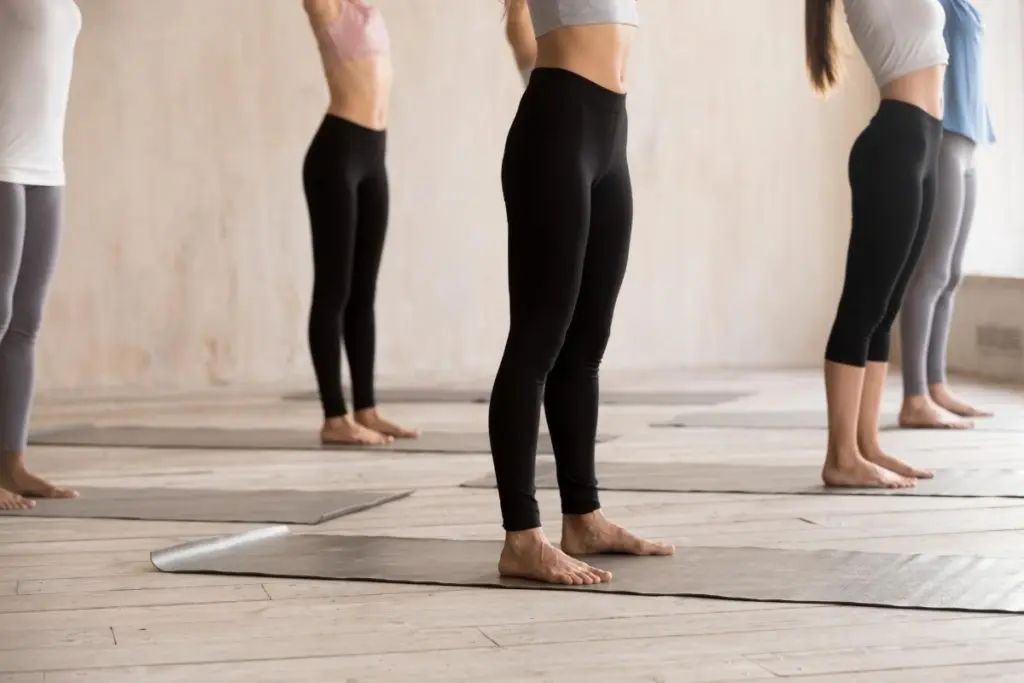 Group Using the Best Yoga Pants for Women