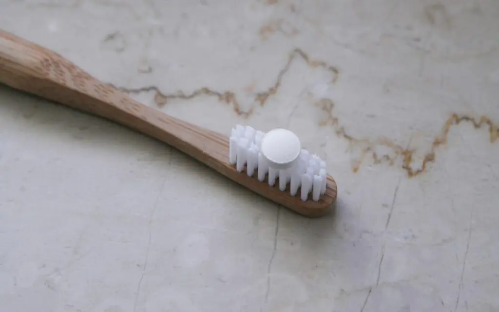 Tablet on Toothbrush