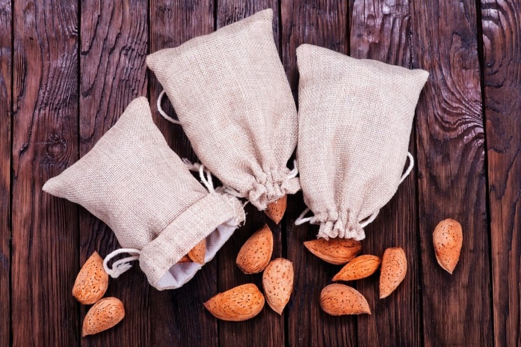 Almonds in the Best Reusable Snack Bags