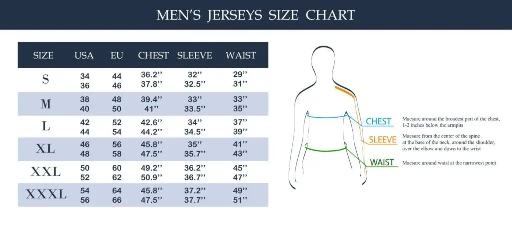 Best Workout Shirts for Men Size Guide