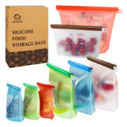 WOHOME Silicone Reusable Bags
