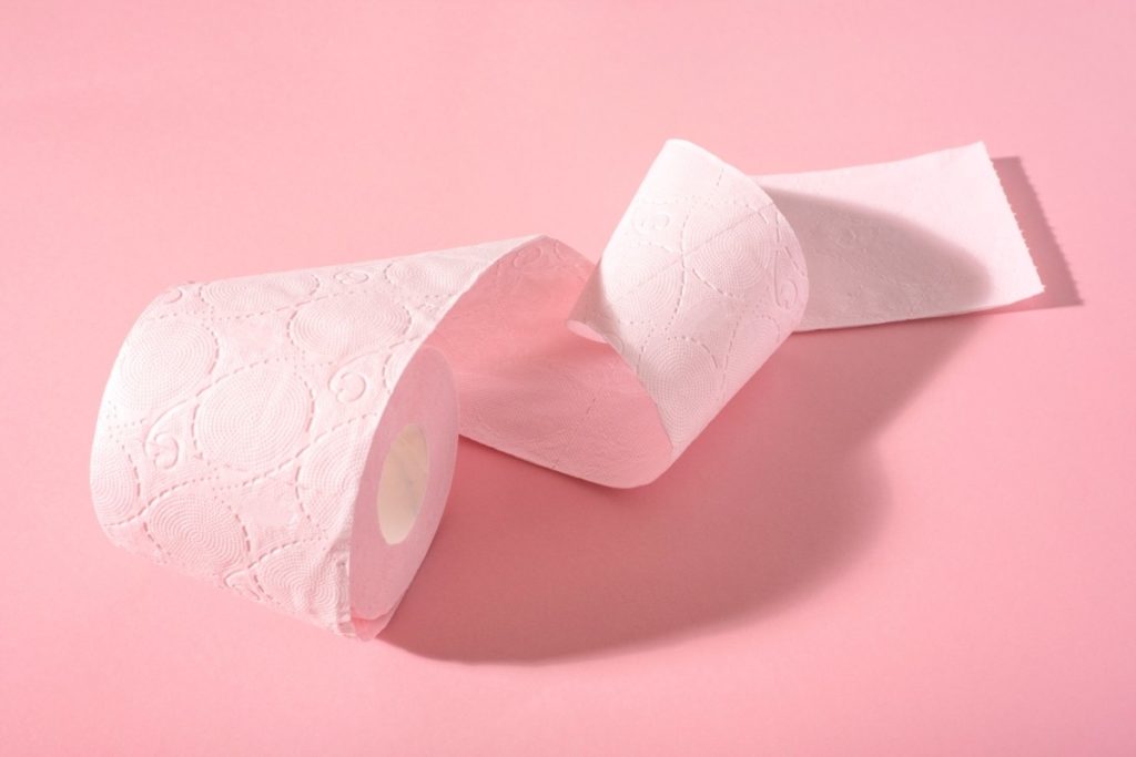 Best Eco-Friendly Toilet Paper Roll on Pink BG