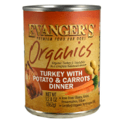 Evanger's Organics Turkey with Potato & Carrots Dinner Grain-Free