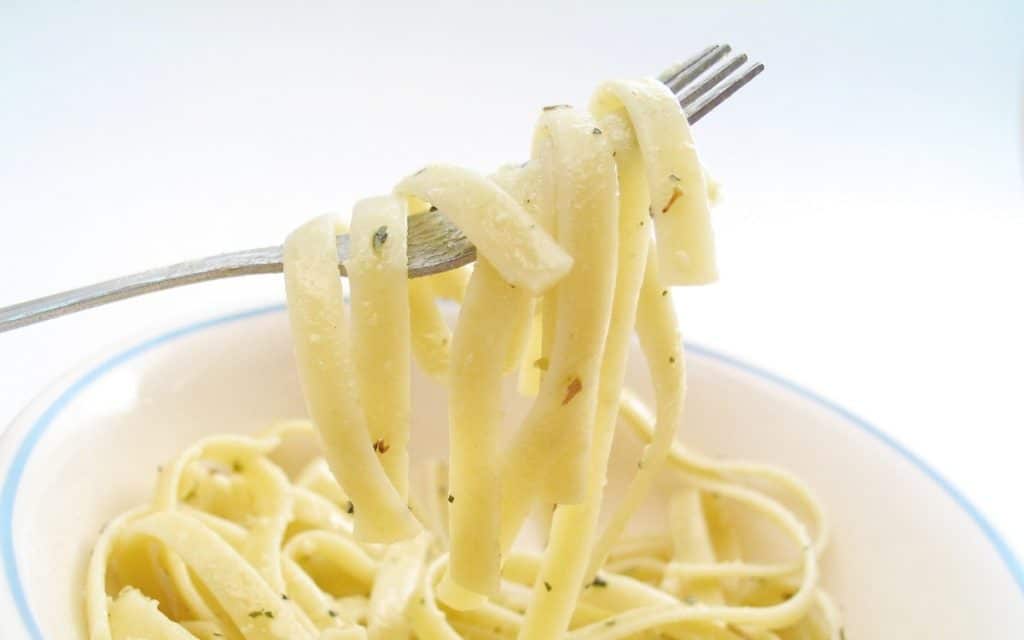 Fettucine Noodles popular types of pasta