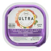 Nutro Ultra Grain-Free Trio Protein Chicken, Lamb & Salmon Pate with Superfoods