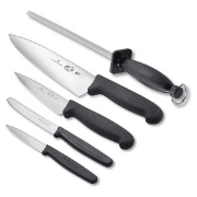 Victorinox 5-Piece Chef’s Knife Set With Molded Handles