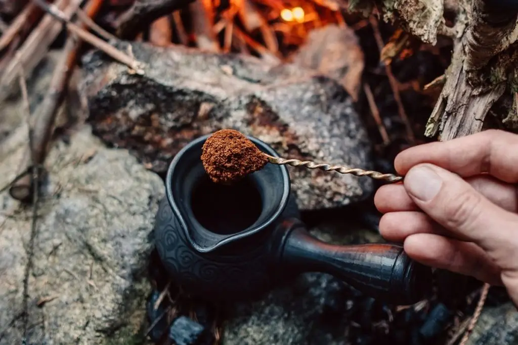 How to Make Coffee While Camping - Cowboy Coffee