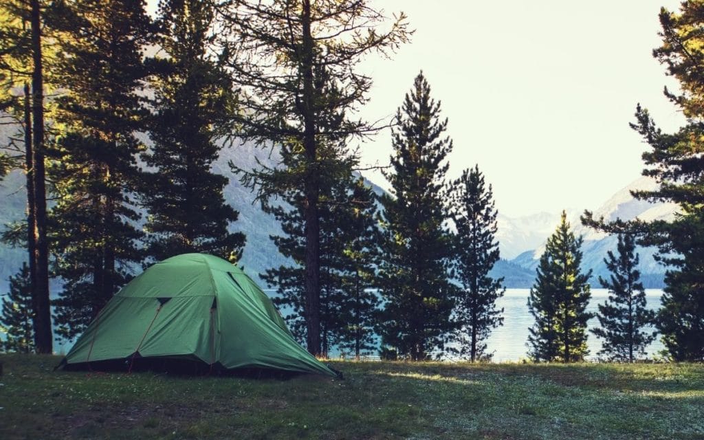 One of the Best Backpacking Tents Near a Lake