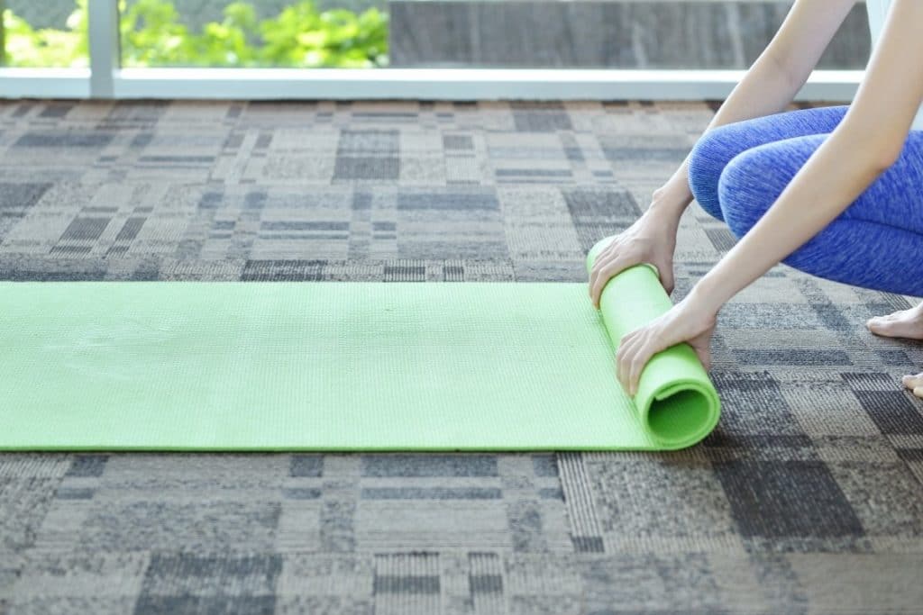 One of the Best Yoga Mats for Carpet