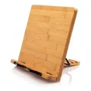 Bamboo Cookbook Stand Holder