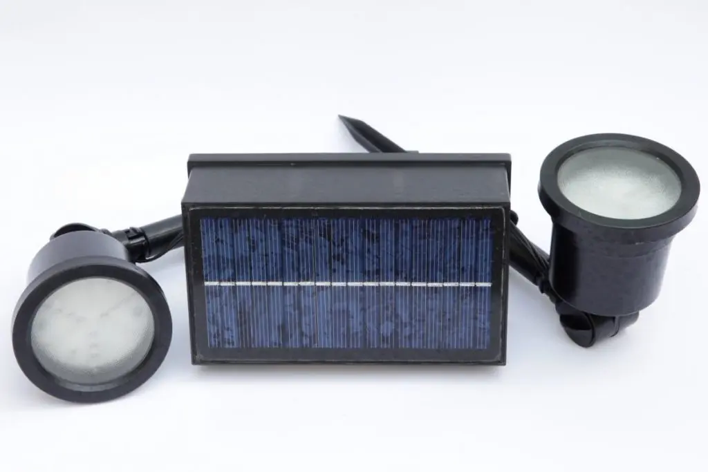 One of the Best Outdoor Solar Lights on a white background