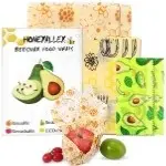 HoneyAlley 7-pack Reusable Beeswax Food Wrap
