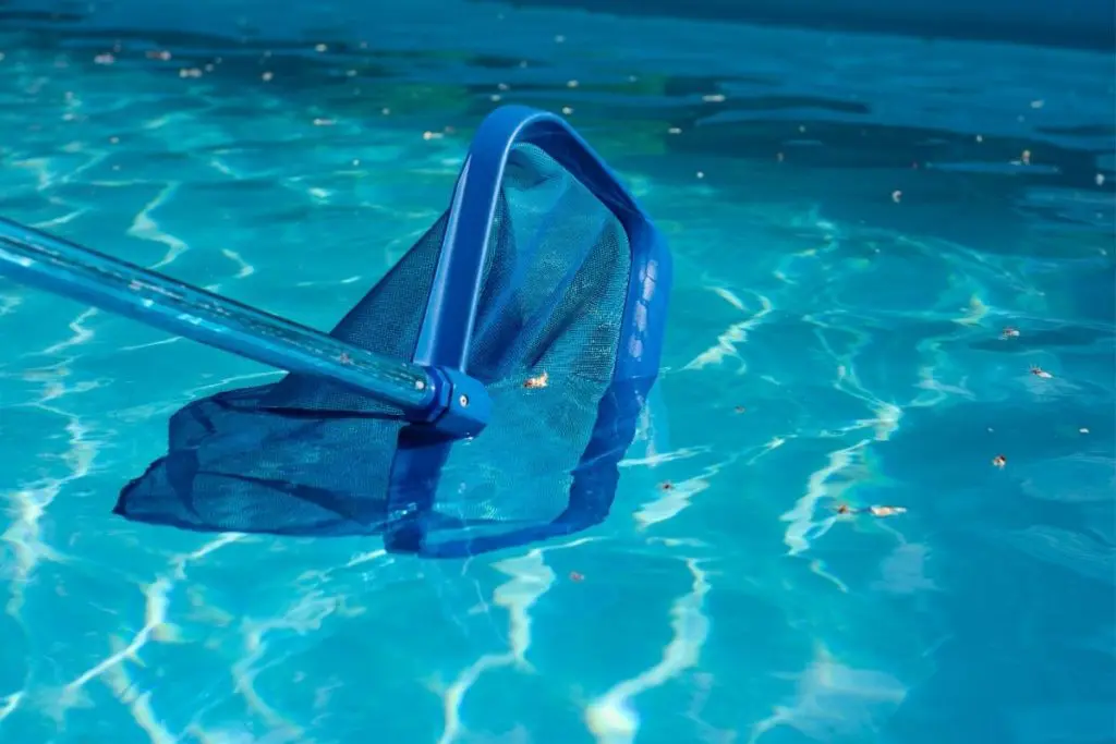 Manual Pool Cleaner net used to clear debris types of pool cleaners