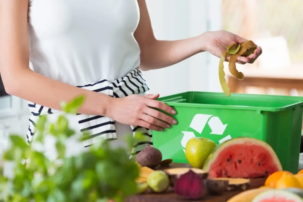 Woman Beginning the ABC's of Composting