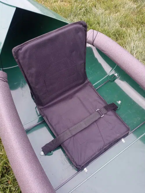tucktec folding kayak review, seat look