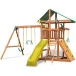 1. Gorilla Playsets 01-1064-Y Wood Swing Set