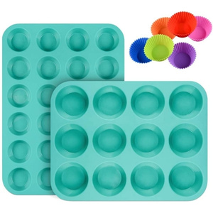 Caketime Silicone Muffin Pans set